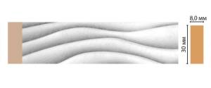 Молдинг DECOMASTER D044-375 240x0.8x3