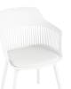 Стул Stool Group Crocus SL-7047DP white SEAT DUAL белый с подушкой фото 2