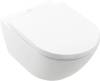 Комплект Унитаз подвесной Villeroy&Boch Subway 3.0 4670TS01 alpin, сиденье с микролифтом + Система инсталляции для унитазов Villeroy&Boch 92242700 + Кнопка фото 2