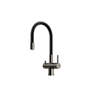 Смеситель для кухни Sancos Lucia SC4004GG вороненая сталь