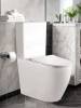 Унитаз-компакт Cerutti Spa Bella 8709 безободковый, с микролифтом