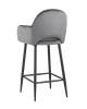 Стул полубарный Stool Group Венера MC16-2YSC VELVET HLR-21 DUAL серый фото 6