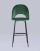 Набор из 2 барных стульев Stool Group Меган AV 415-H30-08(B) X2 зеленый, велюр фото 4