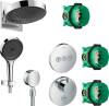 Душевой комплект Hansgrohe Rainfinity 250 (3 jet) 26232000 + 26852000 + 27506000 + 15742000 + 15745000