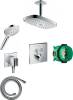 Душевой комплект Hansgrohe Raindance Select E 300 (2 jet) 27384000 + 26530400 + 26486000 + 28272000 + 15763000
