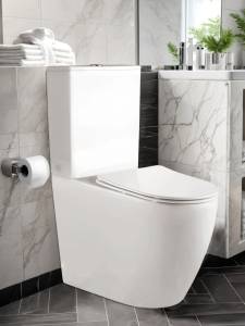 Унитаз-компакт Cerutti Spa Bella 8709 безободковый, с микролифтом
