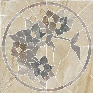 Панно Kerranova Genesis K-101/LR/d02 Beige D02-CUT LR 120х120