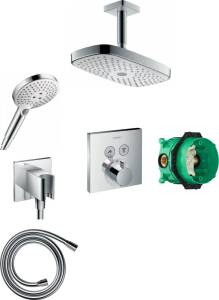 Душевой комплект Hansgrohe Raindance Select E 300 (2 jet) 27384000 + 26530400 + 26486000 + 28272000 + 15763000