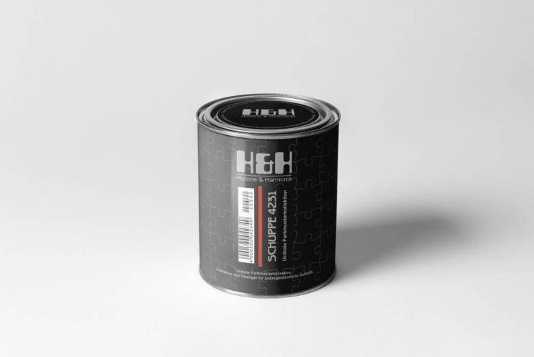 Краска интерьерная H&H Schuppe 0.9 л