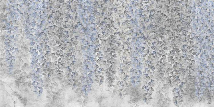 3D Фотообои Artegrafico «Иллюзия в нежно-голубых тонах» IL-012 песок