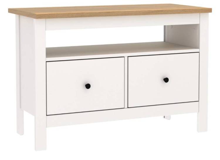 Тумба Гуд Лакк Сага 2.08.03.080.14 Белый/ясень