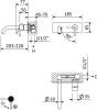 Смеситель для раковины Cezares Leaf LEAF-BLI1-L-01-W0 хром фото 2