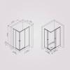Душевой уголок AM.PM X-Joy W94G-403-120280-MТ1К профиль хром матовый, стекло прозрачное, 120x80 фото 8