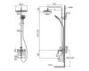 Душевая стойка Arrow AG3311CP хром фото 8