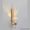 Бра Crystal Lux Bella AP1 Brass