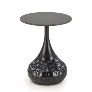 Стол журнальный Halmar Verde V-CH-VERDE-LAW-CZARNY черный мрамор/черный