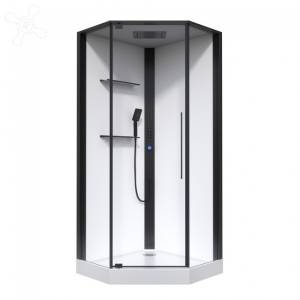 Душевая кабина Black&White Galaxy G 8035 8035000 90x90 с низким поддоном