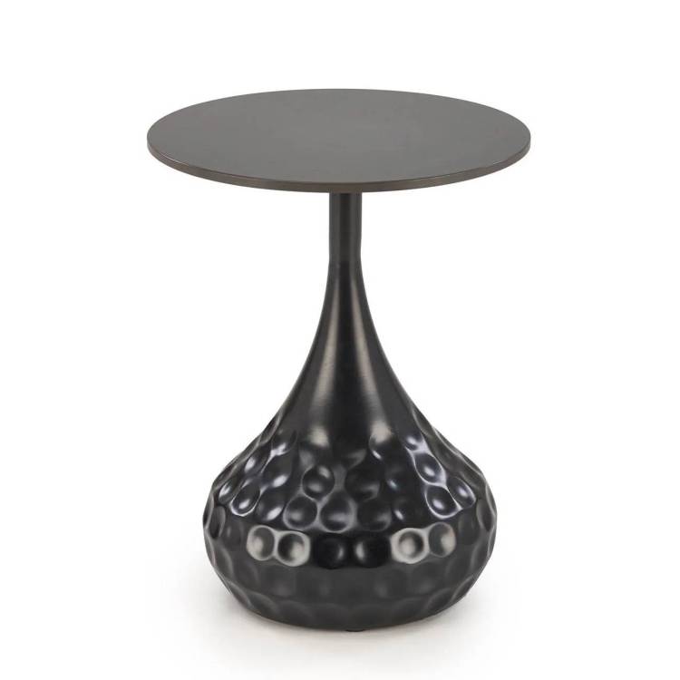 Стол журнальный Halmar Verde V-CH-VERDE-LAW-CZARNY черный мрамор/черный