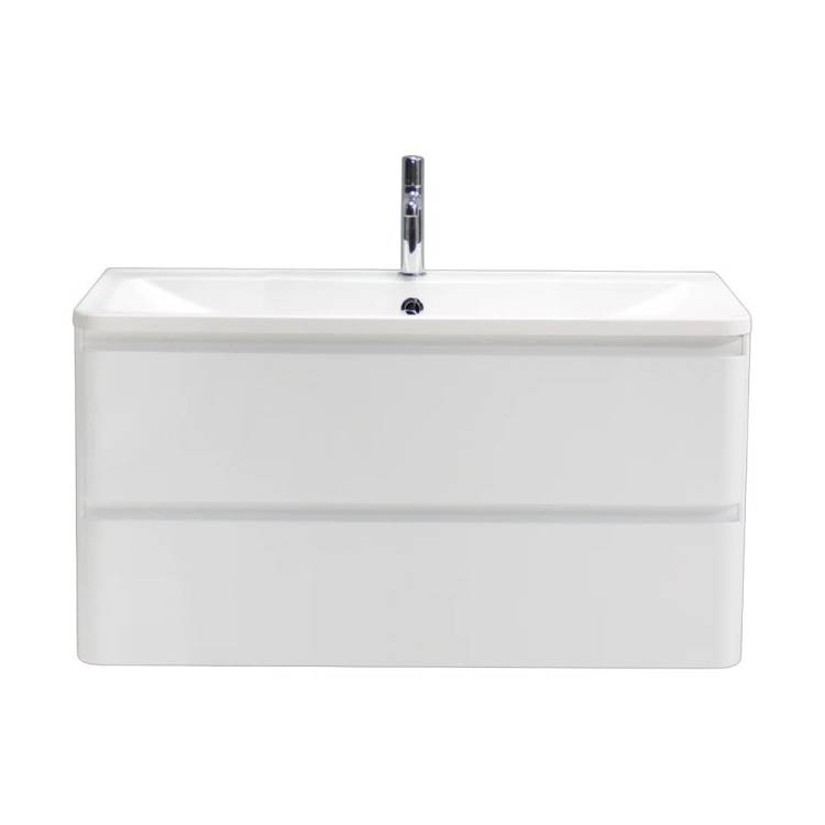 Тумба с раковиной BelBagno 80 подвесная, bianco lucido