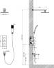 Душевой комплект Timo Tetra-Thermo SX-0199/17SM С ВНУТРЕННЕЙ ЧАСТЬЮ, с термостатом, золото фото 5