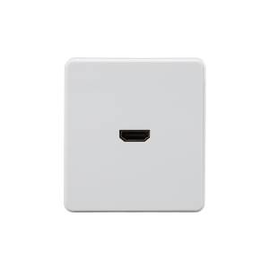 Розетка HDMI Kranz Round KR-78-0730-1 перламутр