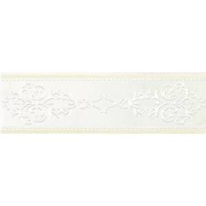 Бордюр Piemme Valentino Crystal Marble MRV125 Frise Biancospino 9.6x30