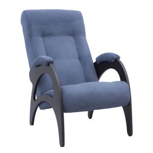 Кресло Мебельимпекс Модель 41 2000000071992 Венге/Verona Denim Blue