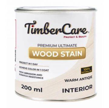 Тонирующее масло TimberCare Wood Stain Античный белый/Warm antique 0.2 л