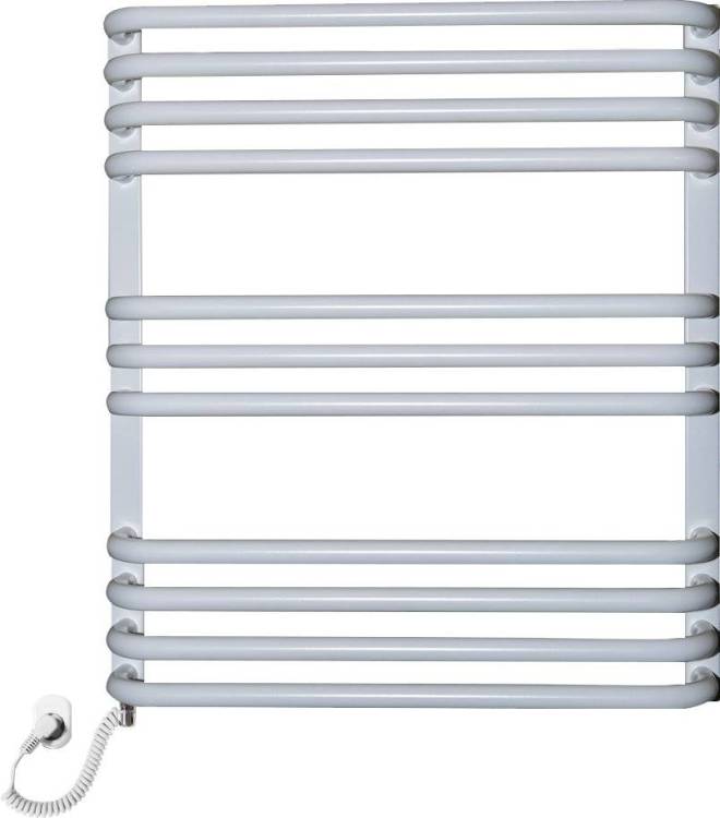 Полотенцесушитель электрический Luxrad Salto Invest 063674 60х53 L, белый, терморегулятор selmo pad