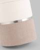 Пуф Stool Group Кэрри 19A060CHHS HT2303-01-04 серебро, серо-бежевый фото 5