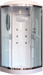 Душевая кабина Royal Bath RB90HK2-T-CH с низким поддоном