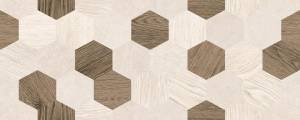 Керамическая плитка Laparet Betonhome Бежевый Мозаика 20x50