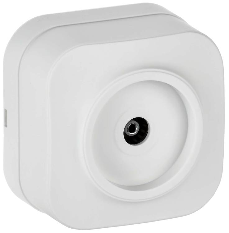 ТВ-розетка IEK Glory EAH10-K01M белый матовый