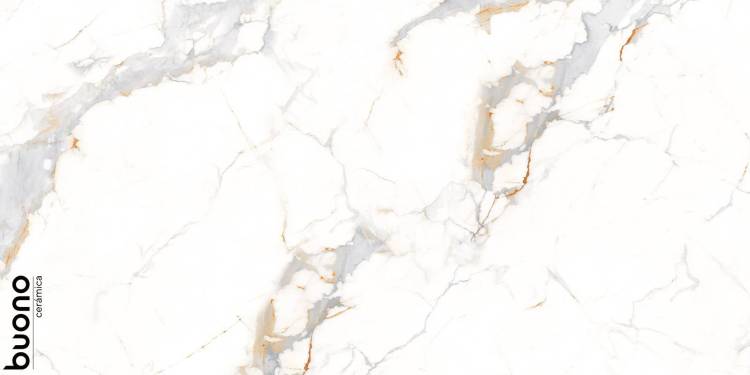 Керамогранит Buono Ceramica Marble M4406P Аletta Glossy 60x120