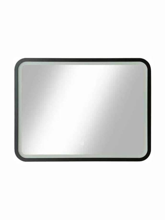 Зеркало Taliente Zled TA-Zled-EBL8060 с LED-подсветкой, черное, 80x60 см