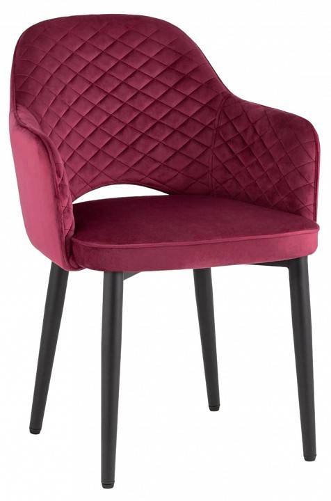 Стул Stool Group Венера Диамант MC16-2YS KD HLR-38 (NP) X2 велюр бордовый (набор 2 шт)