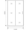 Душевая дверь в нишу Good Door Infinity WTW-110-C-CH фото 6
