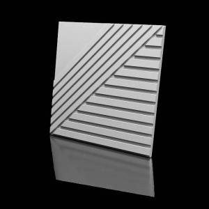 Дизайнерская панель Artpole MD 0010-2 Pifagor-2 Platinum матовый 60x2.4x60