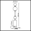 Настольная лампа светодиодная Odeon Light Exclusive Callisto 5457/4TL фото 2