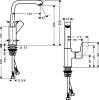 Смеситель для раковины Hansgrohe Metris 31081000 фото 5