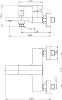 Смеситель для ванны с душем BelBagno Romano ROM-VAS-CRM фото 2