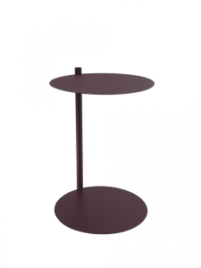 Журнальный столик Stool Group Siara MT-214 DB-032 металл бордовый