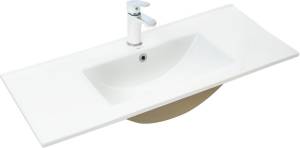 Раковина Weltwasser WW Deilbach 7517 80 см, белая глянцевая