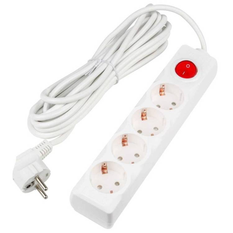 Удлинитель Uniel Ultra S-GCU4-5B White