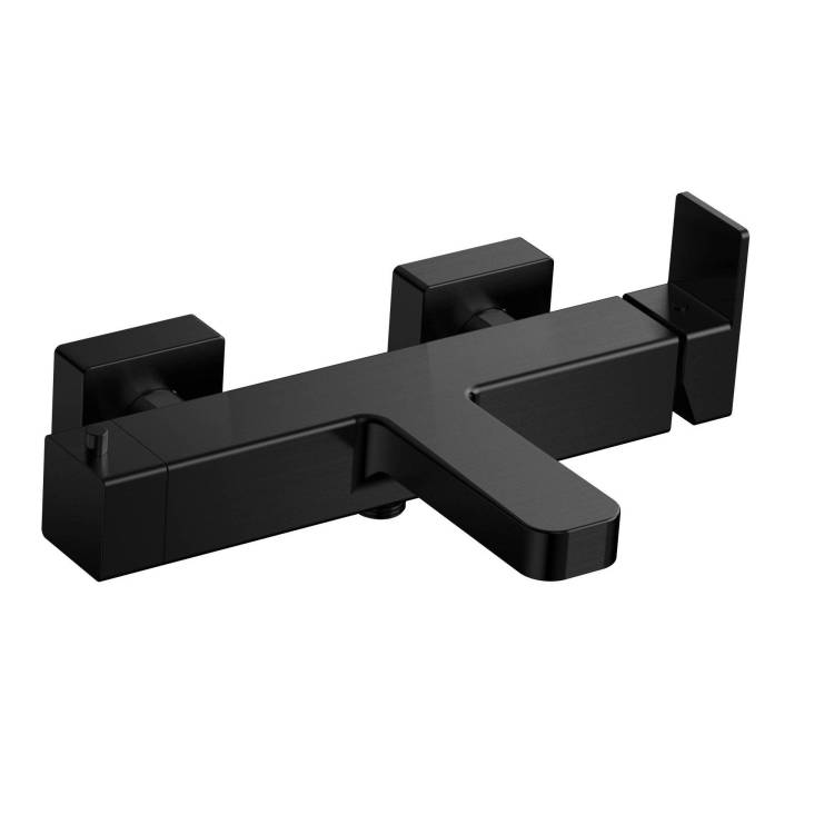 Смеситель для ванны AQUAme Savona AQM6812MB черный матовый