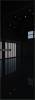 Межкомнатная дверь Profil Doors 1 AGN цвет профиля Черный, стекло безопасное 4 мм lacobel черный лак 800x2000