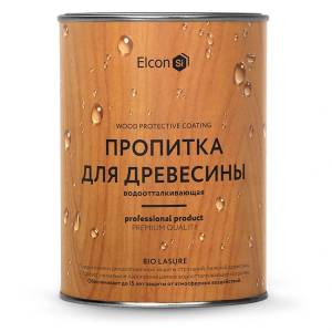 Пропитка водоотталкивающая для дерева Elcon Bio Lasure дуб 0.9 л