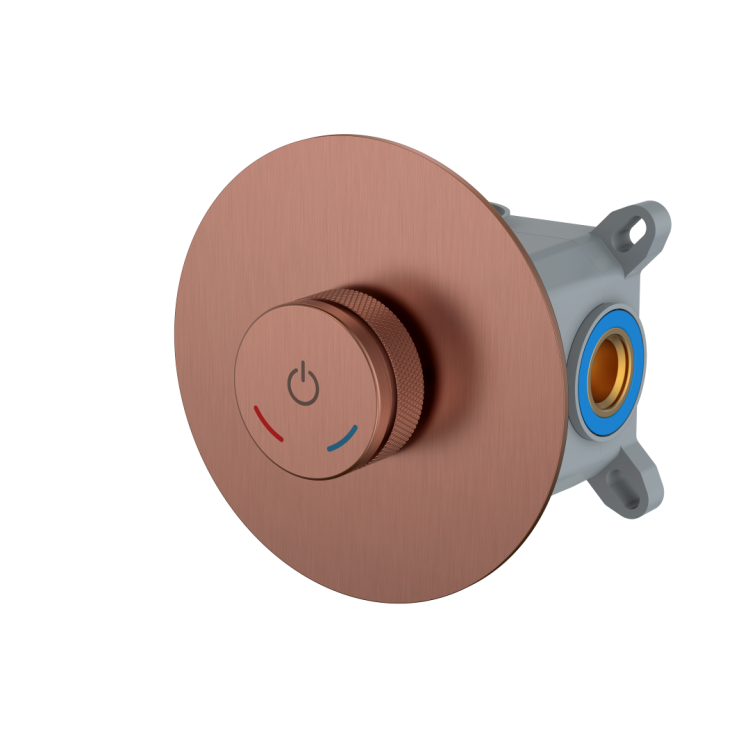 Смеситель для душа Boheme Tech 154-4-BRB автоматический, Brushed Bronze