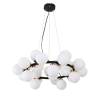 Подвесная люстра Lumina Deco Marsiada LDP 6033-25 BK+MD