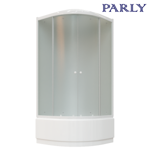 Душевая кабина Parly EB921 белая, 90x90x215